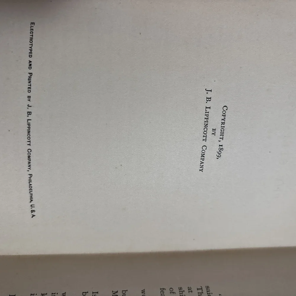 The Stepmother - MRS.ALEXANDER Hardback‎ 1899 1ST EDITION Lippincott